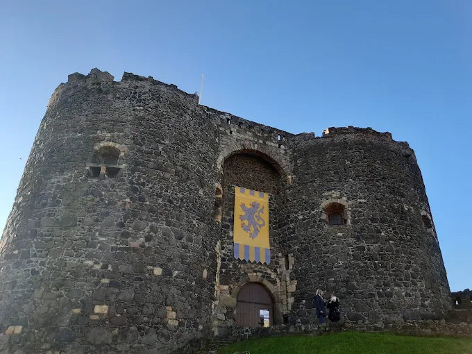 Carrickfergus Castle on Belfast Lough during a Belfast day tour