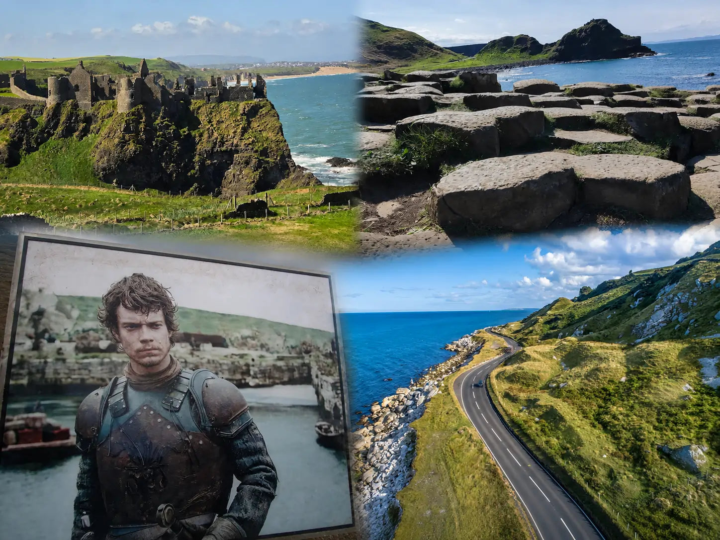 Causeway Coast attractions including the Giant’s Causeway and coastal viewpoints