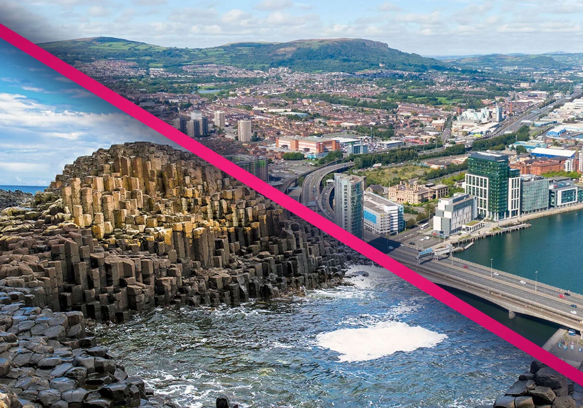 Belfast Sightseeing + Causeway Tour Combo